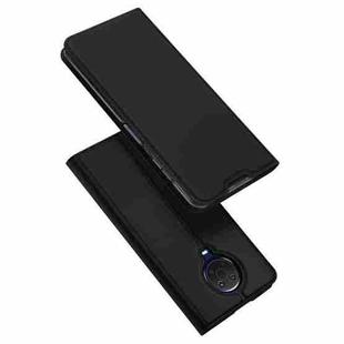 For Nokia G20 / G10 / 6.3 DUX DUCIS Skin Pro Series Horizontal Flip PU + TPU Leather Case with Holder & Card Slots(Black)
