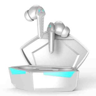 P36 Bluetooth 5.1 In-ear Gaming Wireless Bluetooth Earphone(White)
