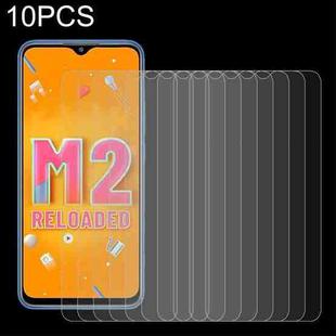 For Xiaomi Poco M2 Reloaded 10 PCS 0.26mm 9H 2.5D Tempered Glass Film