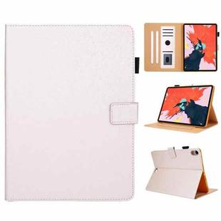 Hair Silky Texture Solid Color Horizontal Flip Leather Case with Holder & Card Slots & Photo Frame & Anti-Skid Strip For iPad Pro 11 inch(Gold)