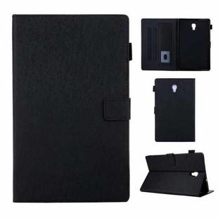 Hair Silky Texture Solid Color Horizontal Flip Leather Case with Holder & Card Slots & Photo Frame & Anti-Skid Strip For Samsung Galaxy Tab A 10.5 T590(Black)
