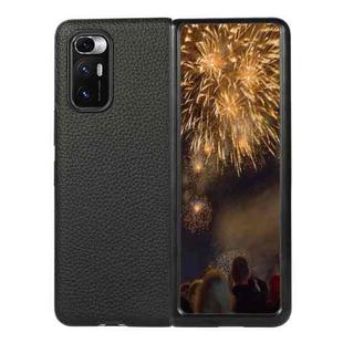 For Xiaomi Mi Mix Fold Litchi Texture Leather Folding Protective Case(Black)