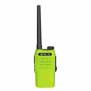 RETEVIS RT47 16CHS IP67 Waterproof FRS Two Way Radio Handheld Walkie Talkie, US Plug(Green)