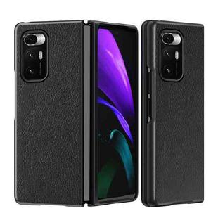 For Xiaomi Mi Mix Fold Foldable Protective Case, Pattern:Lychee Pattern(Black)