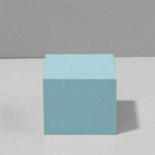 7 x 7 x 6cm Cuboid Geometric Cube Solid Color Photography Photo Background Table Shooting Foam Props (Light Blue)