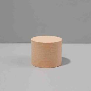 7.6 x 6cm Cylinder Geometric Cube Solid Color Photography Photo Background Table Shooting Foam Props(Flesh Color)