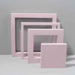 Cube Embedded Combo Kits Geometric Cube Solid Color Photography Photo Background Table Shooting Foam Props (Pink)