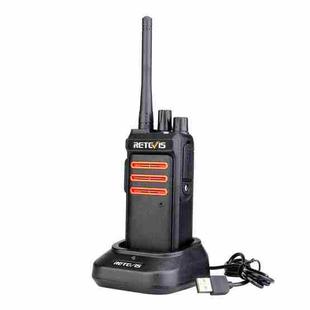 RETEVIS RT76 5W 30CHS GMRS Two Way Radio Handheld Walkie Talkie, US Plug(Black)