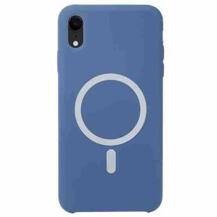 Nano Silicone Full Coverage Shockproof Magsafe Case For iPhone XR(Blue)