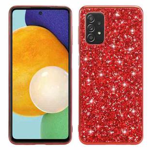 For Xiaomi Redmi Note 10 Pro Max Glitter Powder Shockproof TPU Protective Case(Red)