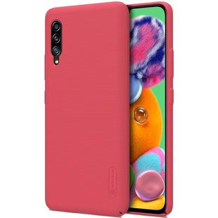 For Galaxy A90 5G NILLKIN Frosted Concave-convex Texture PC Case(Red)