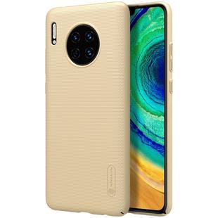 For Huawei Mate 30 NILLKIN Frosted Concave-convex Texture PC Case(Gold)