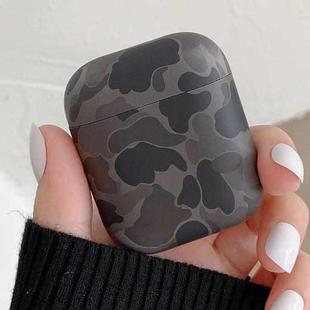 Camouflage Series Earphone Protective Case For AirPods 1 / 2(Black)