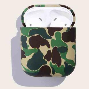 Camouflage Series Earphone Protective Case For AirPods 1 / 2(Army Green)