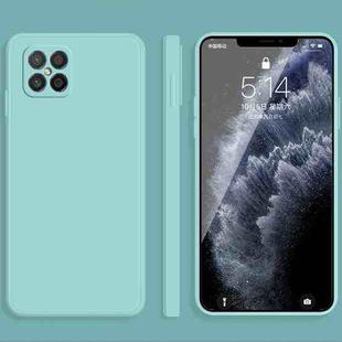 For Huawei nova 8 SE Solid Color Imitation Liquid Silicone Straight Edge Dropproof Full Coverage Protective Case(Sky Blue)