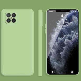 For Huawei nova 8 SE Solid Color Imitation Liquid Silicone Straight Edge Dropproof Full Coverage Protective Case(Matcha Green)