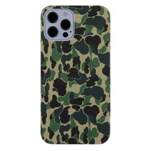 Camouflage TPU Protective Case For iPhone 12 Pro Max(Green)