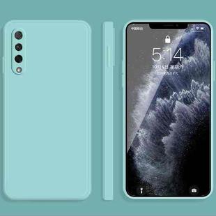 For Honor 9X Pro Solid Color Imitation Liquid Silicone Straight Edge Dropproof Full Coverage Protective Case(Sky Blue)