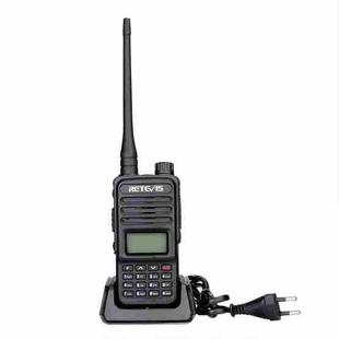 RETEVIS RT85 EU Frequency 136.000-174.000MHz+400.000-470.000MHz 200CHS Dual Band Digital Two Way Radio Handheld Walkie Talkie(Black)