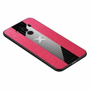 For Huawei Mate 10 Pro XINLI Stitching Cloth Textue Shockproof TPU Protective Case(Red)