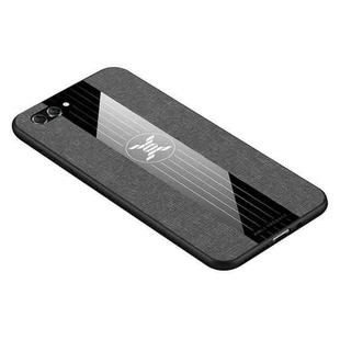 For Huawei nova 2s XINLI Stitching Cloth Textue Shockproof TPU Protective Case(Grey)
