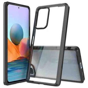 For Xiaomi Redmi Note 10 Pro Shockproof Scratchproof TPU + Acrylic Protective Case(Black)
