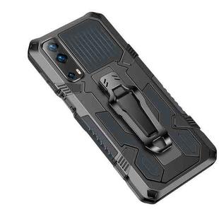 For vivo Y72 5G Armor Warrior Shockproof PC + TPU Protective Case(Gray)