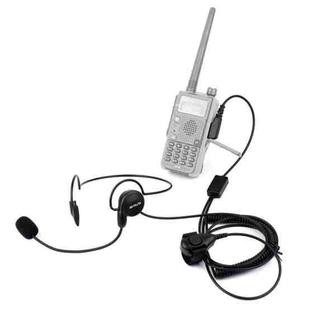 RETEVIS K-C2F 2 Pin PTT Finger Back-hanging Earphone Microphone for H-777/RT-5R/ 888s/UV5R