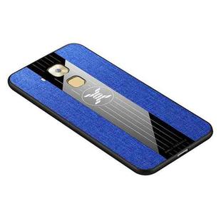 For Huawei Maimang 5 XINLI Stitching Cloth Textue Shockproof TPU Protective Case(Blue)