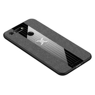 For Huawei Honor View 20 XINLI Stitching Cloth Textue Shockproof TPU Protective Case(Grey)