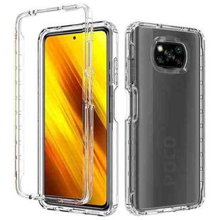 For Xiaomi Poco X3 NFC Shockproof Highly Transparent PC+TPU Protective Case