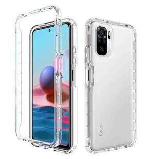 For Xiaomi Redmi Note 10 Shockproof Highly Transparent PC+TPU Protective Case