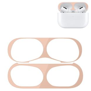 For Apple AirPods Pro Wireless Earphone Protective Case Metal Protective Sticker(Flesh Color)