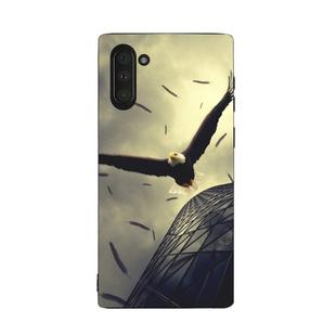 For Galaxy Note 10 Painted Pattern Soft TPU Protective Case(Eagle)