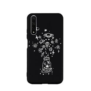 For Huawei Honor 20 Painted Pattern Soft TPU Protective Case(Wishing Bottle)