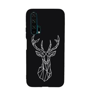 For Huawei Honor 20 Pro Painted Pattern Soft TPU Protective Case(Elk)