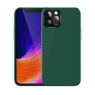 For iPhone 11 Pro Max Frosted Magnetic TPU Protective Case (Green)