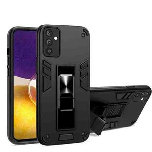 For Samsung Galaxy A82 5G 2 in 1 PC + TPU Shockproof Protective Case with Invisible Holder(Black)