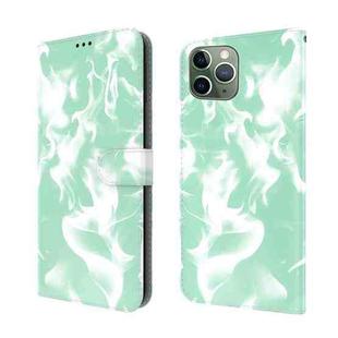 Cloud Fog Pattern Horizontal Flip Leather Case with Holder & Card Slot & Wallet For iPhone 11 Pro(Mint Green)