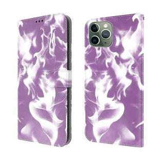 Cloud Fog Pattern Horizontal Flip Leather Case with Holder & Card Slot & Wallet For iPhone 11 Pro(Purple)