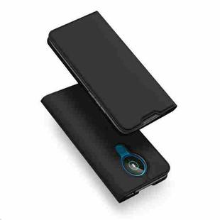 For Nokia 1.4 DUX DUCIS Skin Pro Series Horizontal Flip PU + TPU Leather Case with Holder & Card Slots(Black)