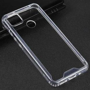 For Xiaomi Redmi 9C Four-corner Shockproof Transparent TPU + PC Protective Case