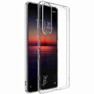 For Sony Xperia 1 III IMAK UX-5 Series Transparent Shockproof TPU Protective Case