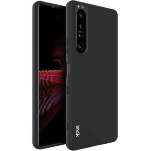 For Sony Xperia 1 III IMAK UC-3 Series Shockproof Frosted TPU Protective Case(Black)