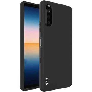 For Sony Xperia 10 III IMAK UC-3 Series Shockproof Frosted TPU Protective Case(Black)