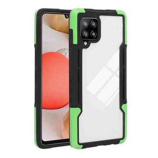 For Samsung Galaxy A42 TPU + PC + Acrylic 3 in 1 Shockproof Protective Case(Green)