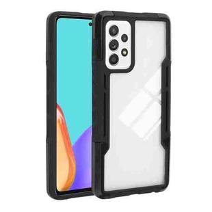For Samsung Galaxy A51 5G TPU + PC + Acrylic 3 in 1 Shockproof Protective Case(Black)