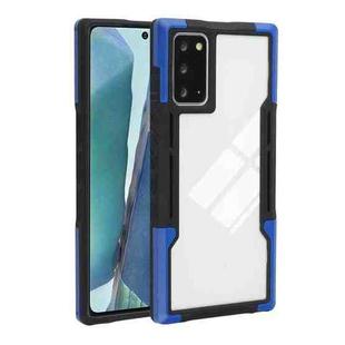 For Samsung Galaxy Note20 TPU + PC + Acrylic 3 in 1 Shockproof Protective Case(Blue)