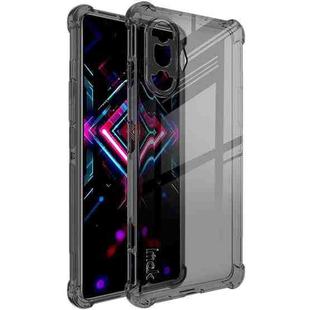 For Xiaomi Redmi K40 IMAK All-inclusive Shockproof Airbag TPU Case with Screen Protector(Transparent Black)