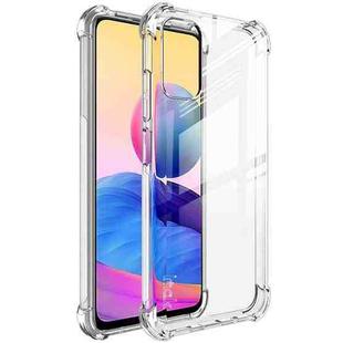 For Xiaomi Redmi Note 10 5G IMAK All-inclusive Shockproof Airbag TPU Case with Screen Protector(Transparent)